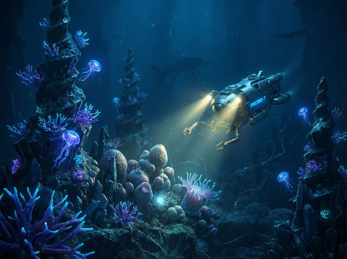 深海海沟探测器搜索 - T的手指在里面怎么转